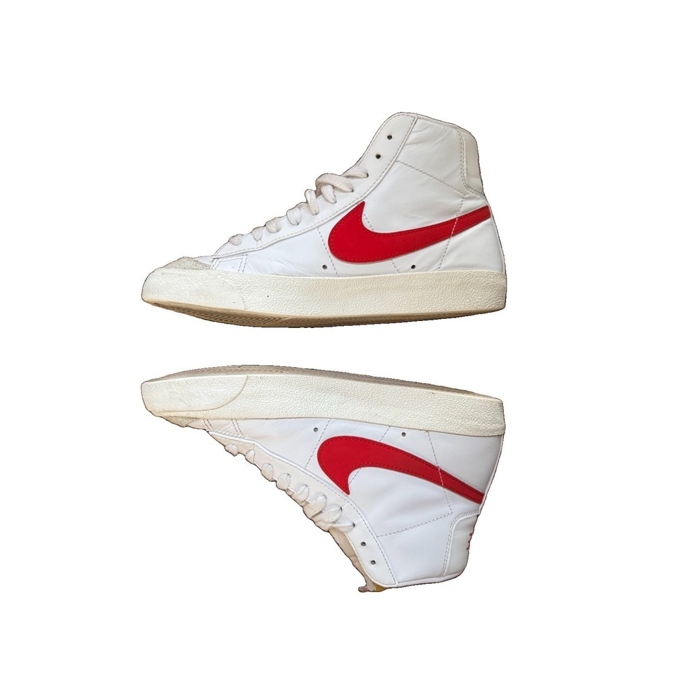 Nike Blazer Mid 77 Vintage White Orange Women's Size 7 Retro Casual CZ1055-101
